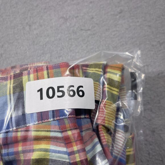 Nat Nast Shorts Mens 38 Cargo‎ Madras Plaid Pockets Preppy Golf Inseam 10" - Picture 10 of 10